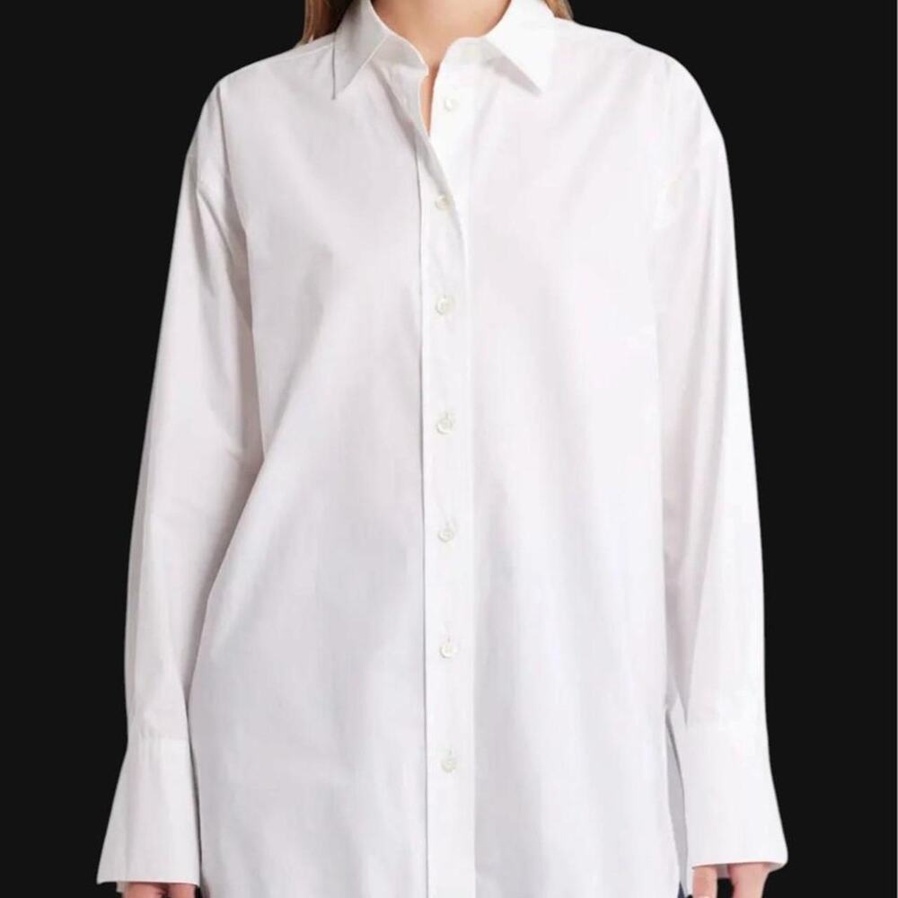 Frame white long sleeve
